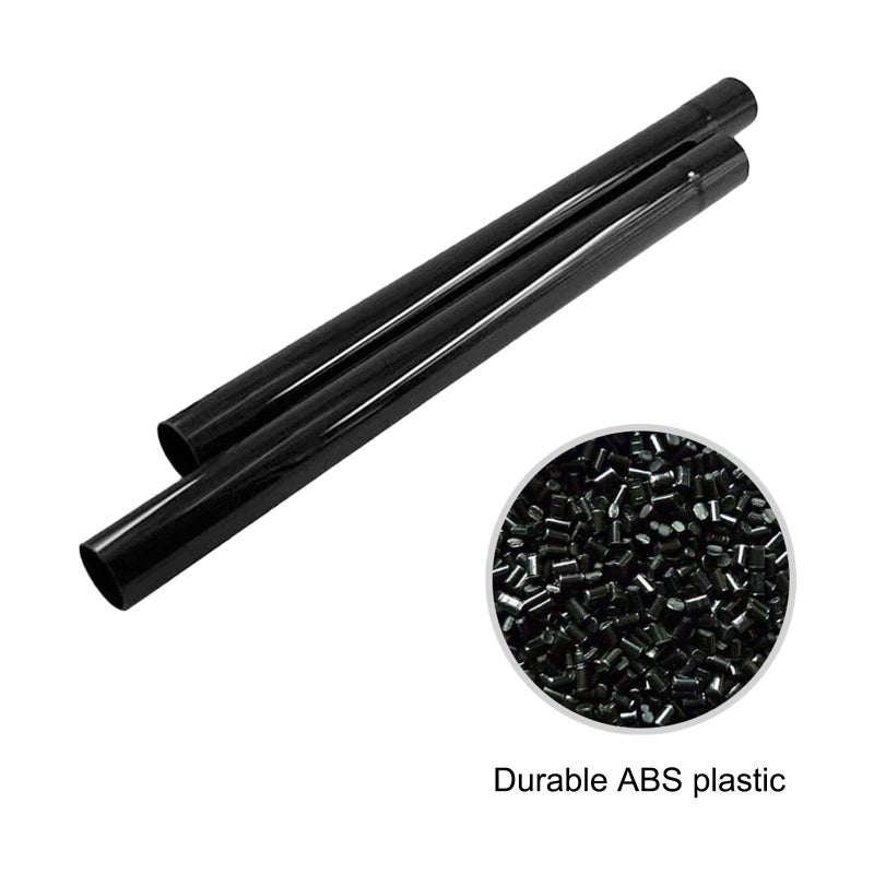 VideoPUP Pack of 3 Vacuum Cleaner 1-1/4" Extension Wands, Vacuum Cleaner Accessories, 32mm Vacuum Hose Plastic Wand Pipe Extent to 34inch (Black Hose, Pack of 3) - Image 3